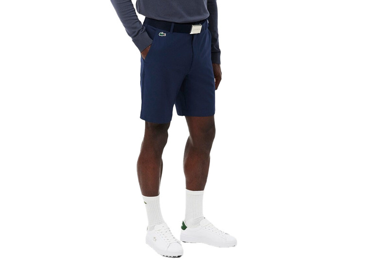 Lacoste ultra dry golfshort navy heren