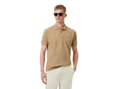 Lacoste classic fit original polo beige heren Lacoste classic fit original polo beige heren