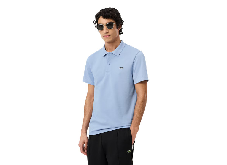 Lacoste regular fit polo lichtblauw heren