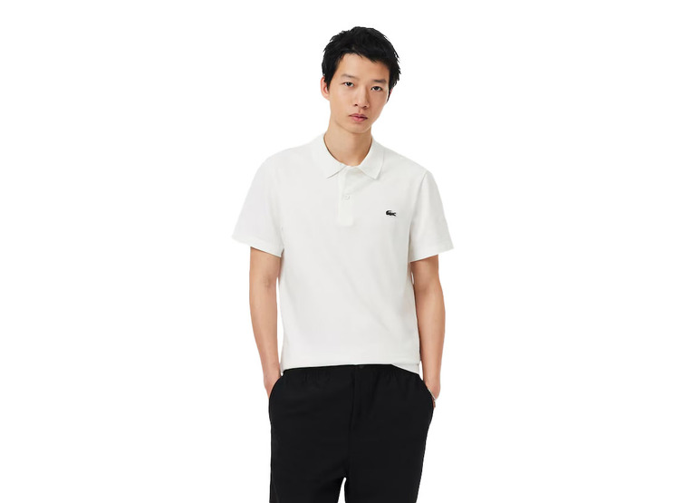 Lacoste regular fit polo wit heren