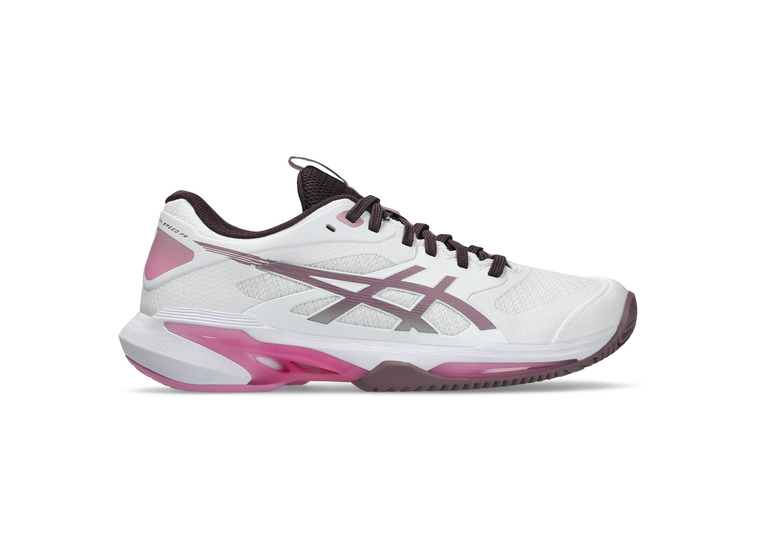 Asics Solution Speed FF 4 clay tennisschoen wit/dusty mauve dames