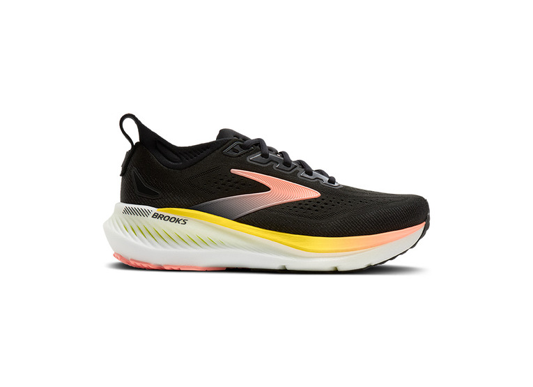 Brooks Glycerin GTS 23 loopschoen zwart/peach dames