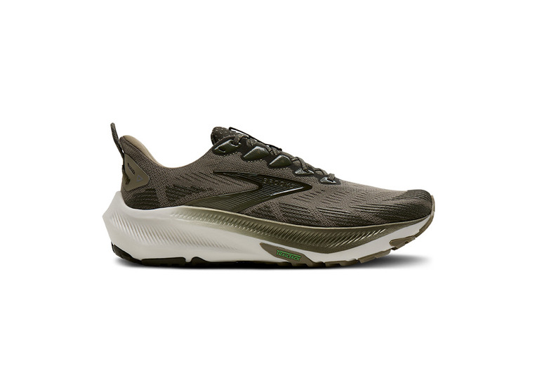 Brooks Ghost trail trailschoen olijfgroen heren