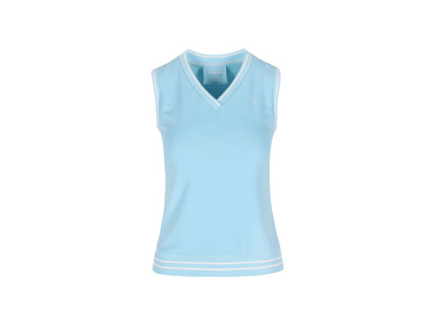 Vieux Jeu emma top mono lichtblauw dames Vieux Jeu emma top mono lichtblauw dames