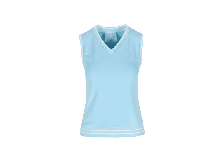 Vieux Jeu emma top mono lichtblauw dames
