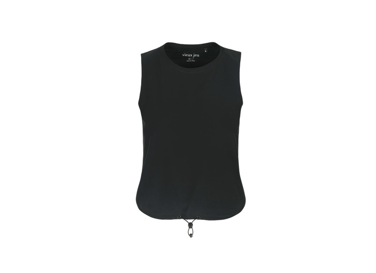 Vieux Jeu Caro top zwart dames