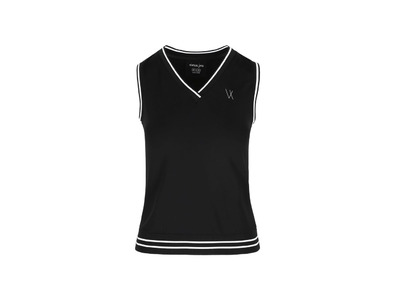 Vieux Jeu emma top mono zwart dames Vieux Jeu emma top mono zwart dames