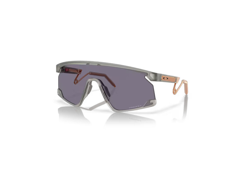 Oakley Bxtr metal fietsbril transparant grijs inkt unisex Oakley Bxtr metal fietsbril transparant grijs inkt unisex