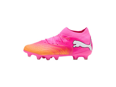 Puma Future 9 Pro FG/AG voetbalschoen poison pink/sun stream KIDS Puma Future 9 Pro FG/AG voetbalschoen poison pink/sun stream KIDS