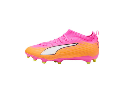 Puma Ultra 6 match FG/AG voetbalschoen poison pink/sun stream KIDS Puma Ultra 6 match FG/AG voetbalschoen poison pink/sun stream KIDS