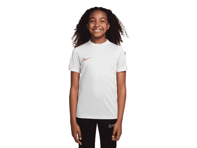 Nike Strike Dri-FIT voetbalshirt wit/hot punch KIDS Nike Strike Dri-FIT voetbalshirt wit/hot punch KIDS