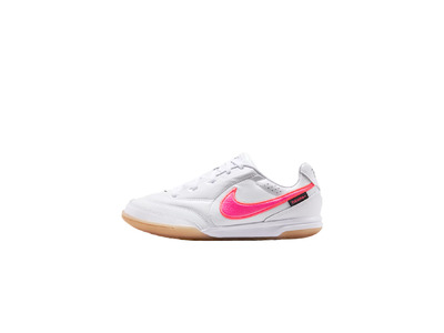Nike Jr. Tiempo streetgato voetbalschoen wit/roze KIDS Nike Jr. Tiempo streetgato voetbalschoen wit/roze KIDS