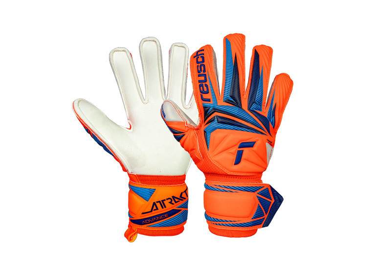 Reusch Attrakt advance junior keepershandschoen oranje KIDS