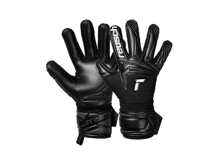 Reusch Attrakt infinity evolution NC junior keepershandschoen zwart KIDS