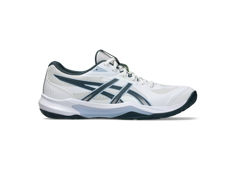 Asics Gel-Tactic 13 indoorschoen wit/raw indigo heren Asics Gel-Tactic 13 indoorschoen wit/raw indigo heren