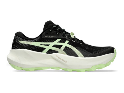 Asics Trabuco 14 trailschoen zwart/illuminate yellow heren Asics Trabuco 14 trailschoen zwart/illuminate yellow heren