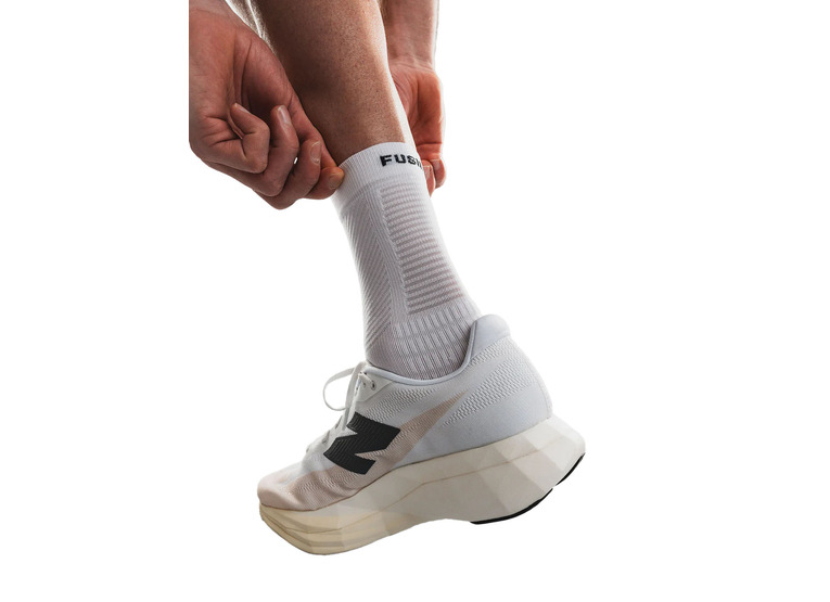 Fusion TEMPO! PRO loopkousen wit unisex Fusion TEMPO! PRO loopkousen wit unisex