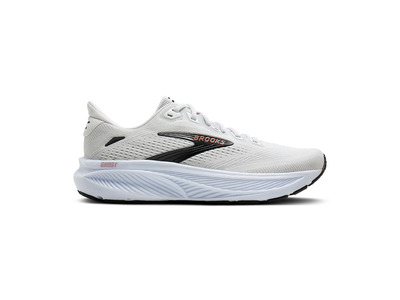 Brooks Ghost 18 loopschoen wit/zwart/rose gold dames Brooks Ghost 18 loopschoen wit/zwart/rose gold dames