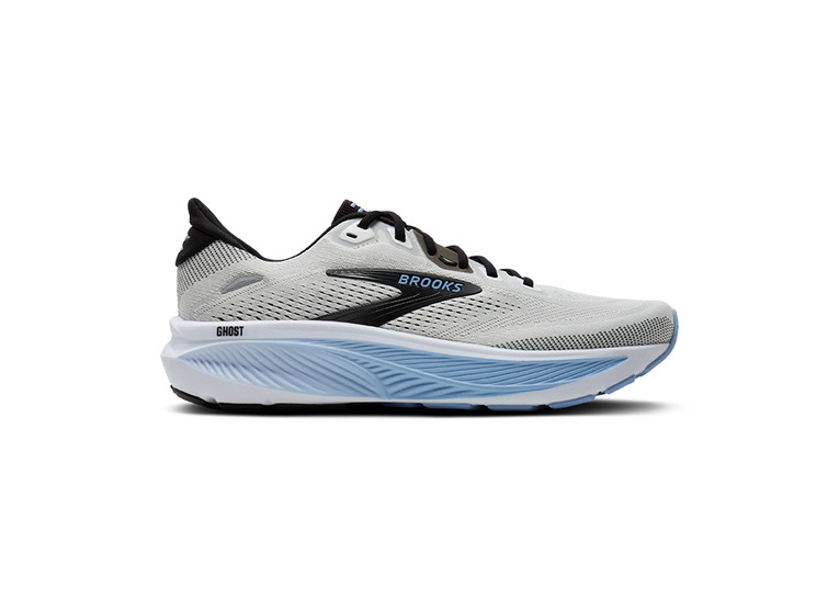 Brooks Ghost 18 loopschoen wit/zwart heren