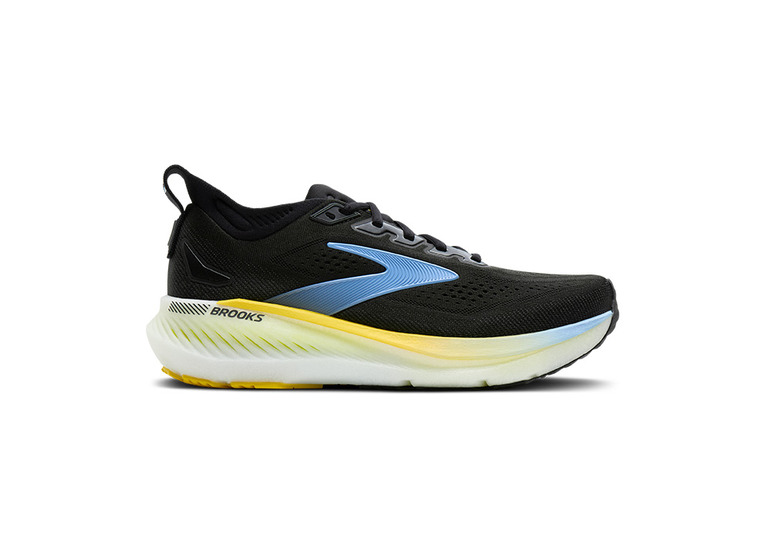 Brooks Glycerin GTS 23 loopschoen zwart/cyber yellow/nightlife heren