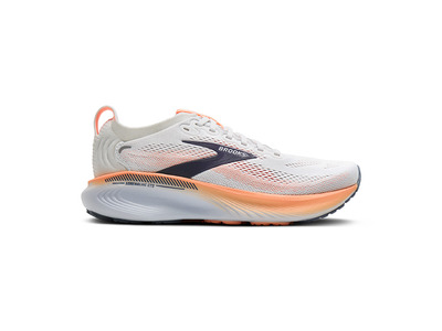 Brooks Adrenaline GTS 25 loopschoen oyster mushroom/peach/grape dames Brooks Adrenaline GTS 25 loopschoen oyster mushroom/peach/grape dames