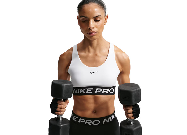 Nike Pro 365 sport-bh wit dames Nike Pro 365 sport-bh wit dames