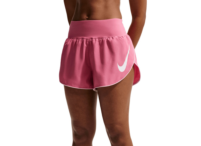 Nike Dri-FIT tempo swoosh short roze dames Nike Dri-FIT tempo swoosh short roze dames