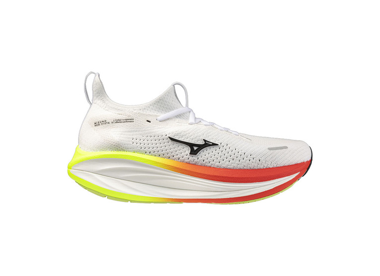 Mizuno Neo Vista 3 loopschoen wit/oranje heren