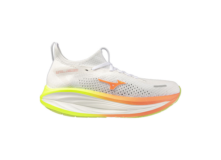 Mizuno Neo Vista 3 loopschoen wit/flamingo coral dames
