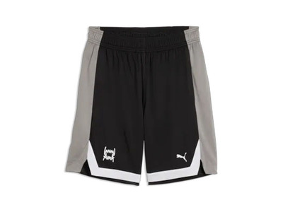 Puma Fundamentals mesh basketbalshort zwart heren Puma Fundamentals mesh basketbalshort zwart heren