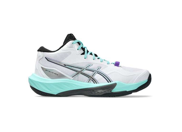 Asics Sky Elite FF MT 4 indoorschoen wit/radiant amethyst heren