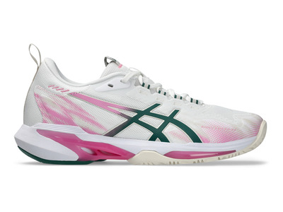 Asics Sonicsmash FF padelschoen wit/jewel green dames