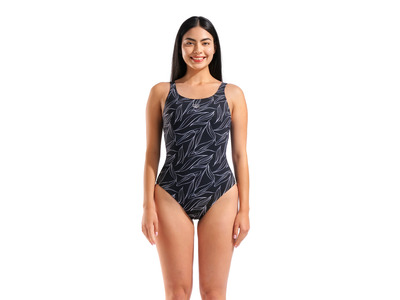 Arena badpak marisa U back zwart/multi dames