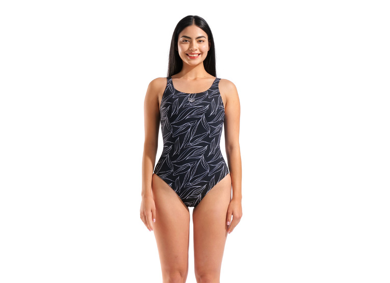 Arena badpak marisa U back zwart/multi dames