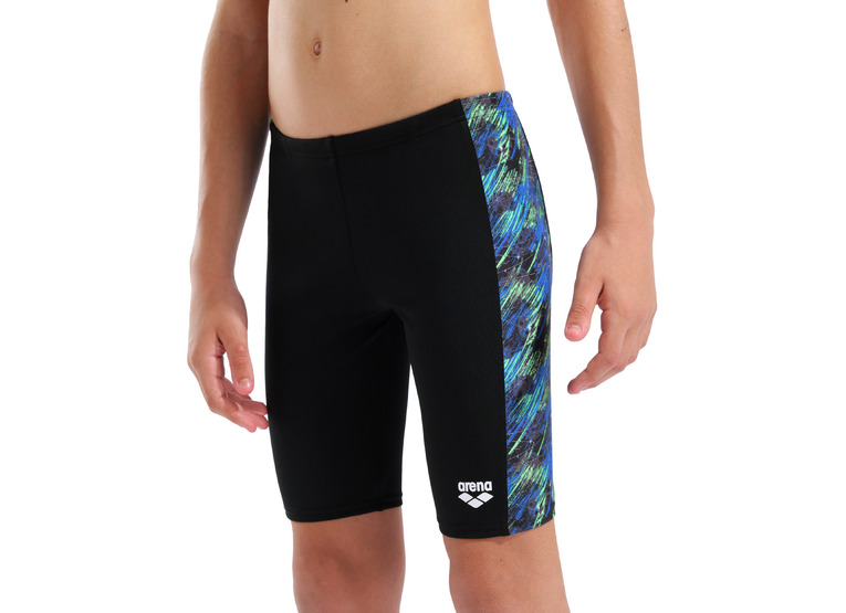Arena Draft Swim Jammer zwart/blue multi KIDS
