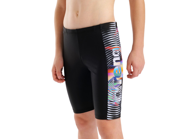 Arena Lit Logo Swim Jammer zwart/multi KIDS