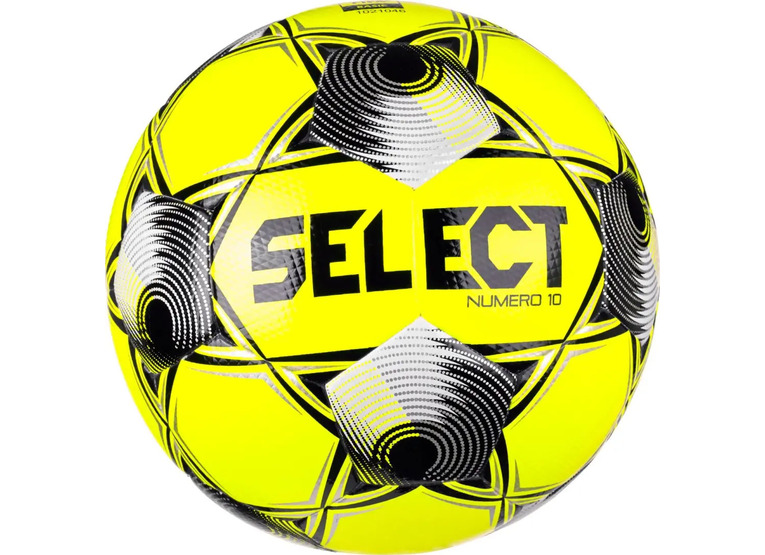 Select numero 10 voetbal maat 5 geel