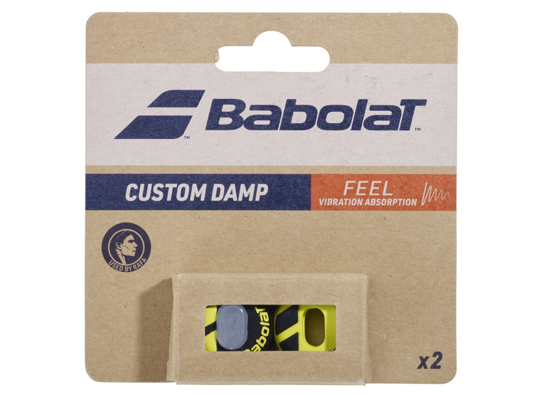 Babolat Custom Damp x2 geel/zwart