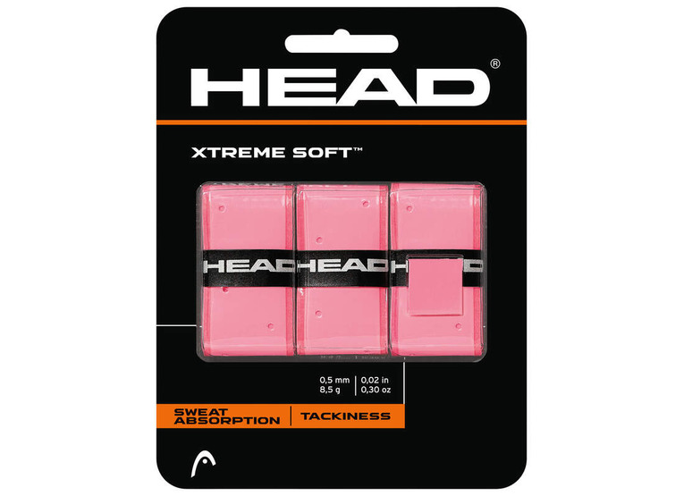 Head Xtremesoft grip overwrap roze