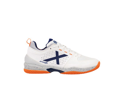 Munich Atomik 48 padelschoen wit/oranje heren