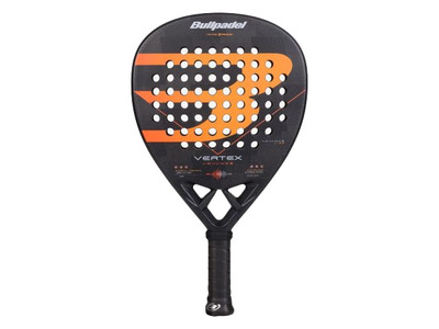 Bullpadel vertex advance padelracket zwart/oranje