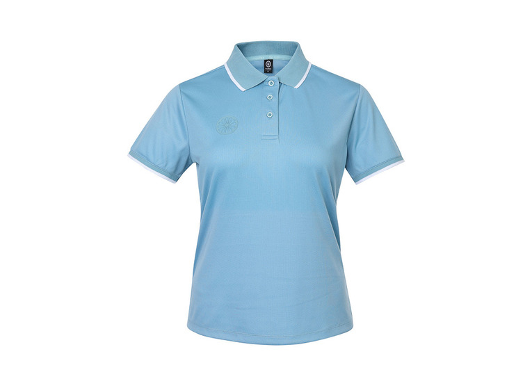 The Indian Maharadja pique polo serene blue dames