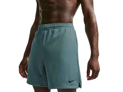 Nike Dri-FIT fleece trainingshort mineral heren Nike Dri-FIT fleece trainingshort mineral heren