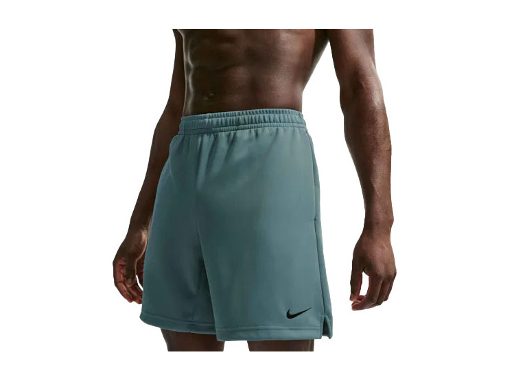 Nike Dri-FIT fleece trainingshort mineral heren