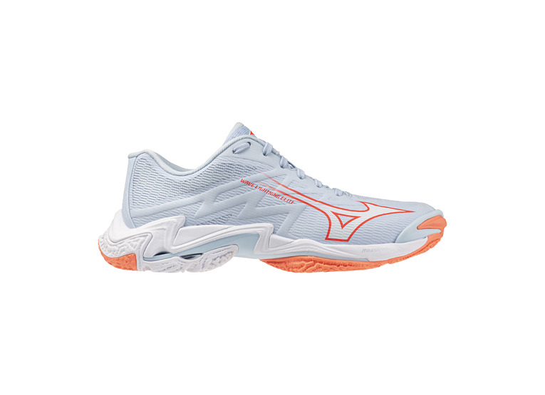 Mizuno Wave lightning elite indoorschoen blauw dames