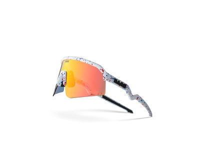 Naos Ziris Photochromic fietsbril White Funfetti / Black Red