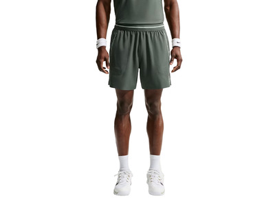 NikeCourt Advantage Dri-FIT tennisshort camo green heren NikeCourt Advantage Dri-FIT tennisshort camo green heren