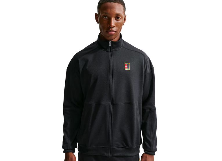 NikeCourt Heritage tennisjack zwart heren