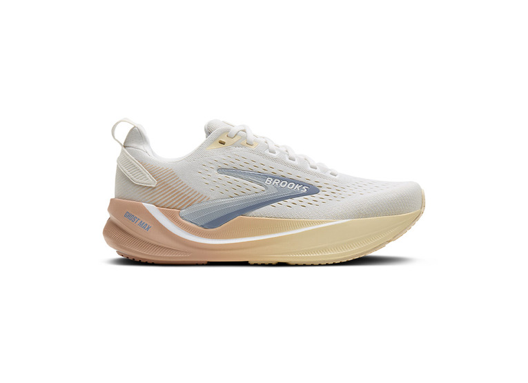Brooks Ghost Max 4 wit/rutabaga dames