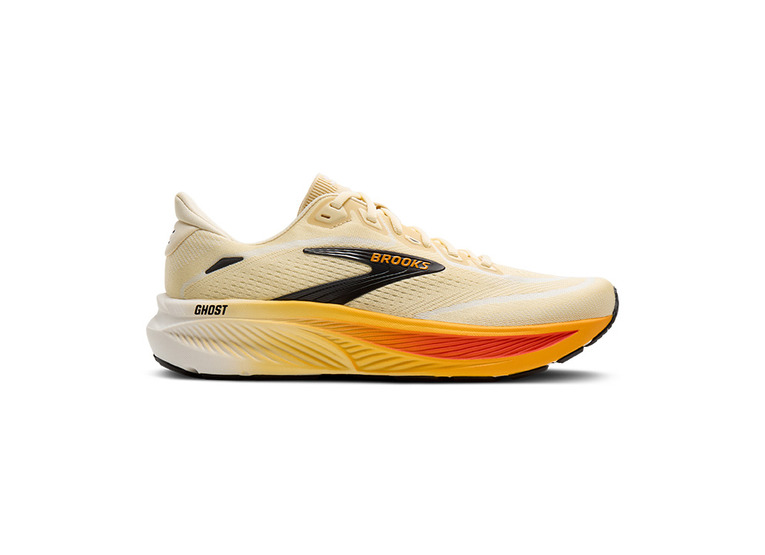 Brooks Ghost 18 loopschoen rutabaga/tigerlilly heren